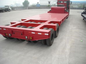 低平板半掛車價格長寬高尺寸多少手續齊全